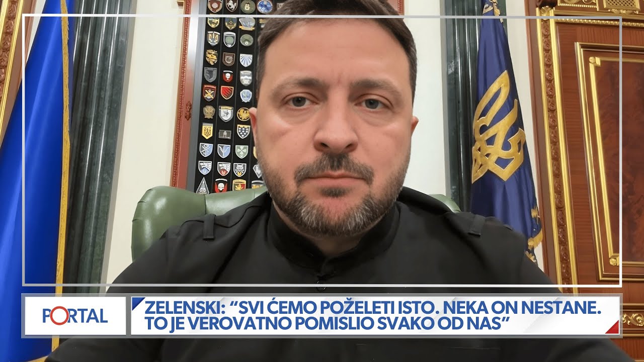 Da li se Zelenski pomolio za Putinovu smrt? I PORTAL