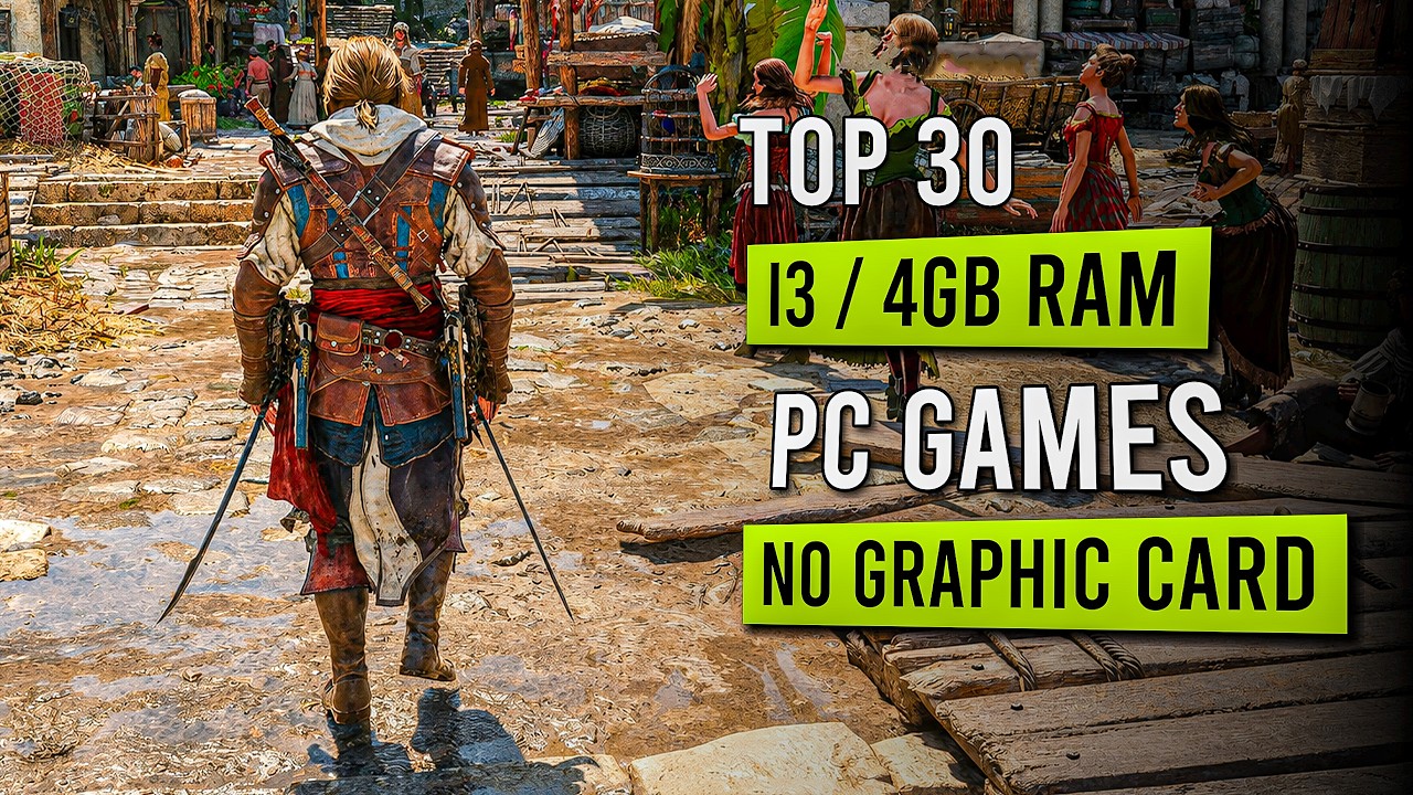 TOP 30 Best High Graphics Games For Low-End PC (i3 / 4GB RAM / 8GB RAM ...