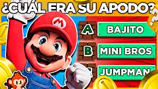 SUPER MARIO BROS TRIVIA | 30 MEGA DESAFÍOS para poner a prueba tus conocimientos y razonamiento