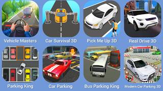 Vehicle Masters, Car Survival 3D, Pick Me Up 3D, Real Drive 3D, Parking King, Car Parking screenshot 2