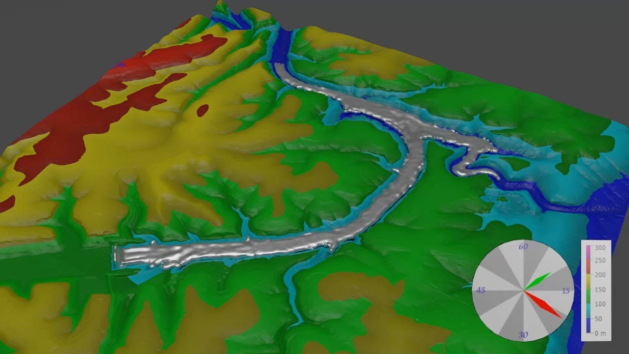 Warragamba Dam Failure Simulation 90x90m - Immediate Downstream Area ...