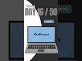 Grid layout explained #trending #coding #popularapps #powerpoint #youtube #programming