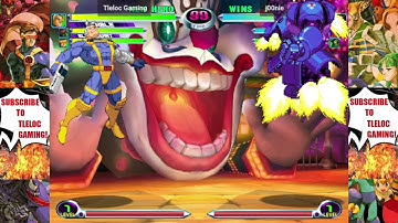 MvC2 Mvci Umvc3 JOONIE vs TLELOC pt 1