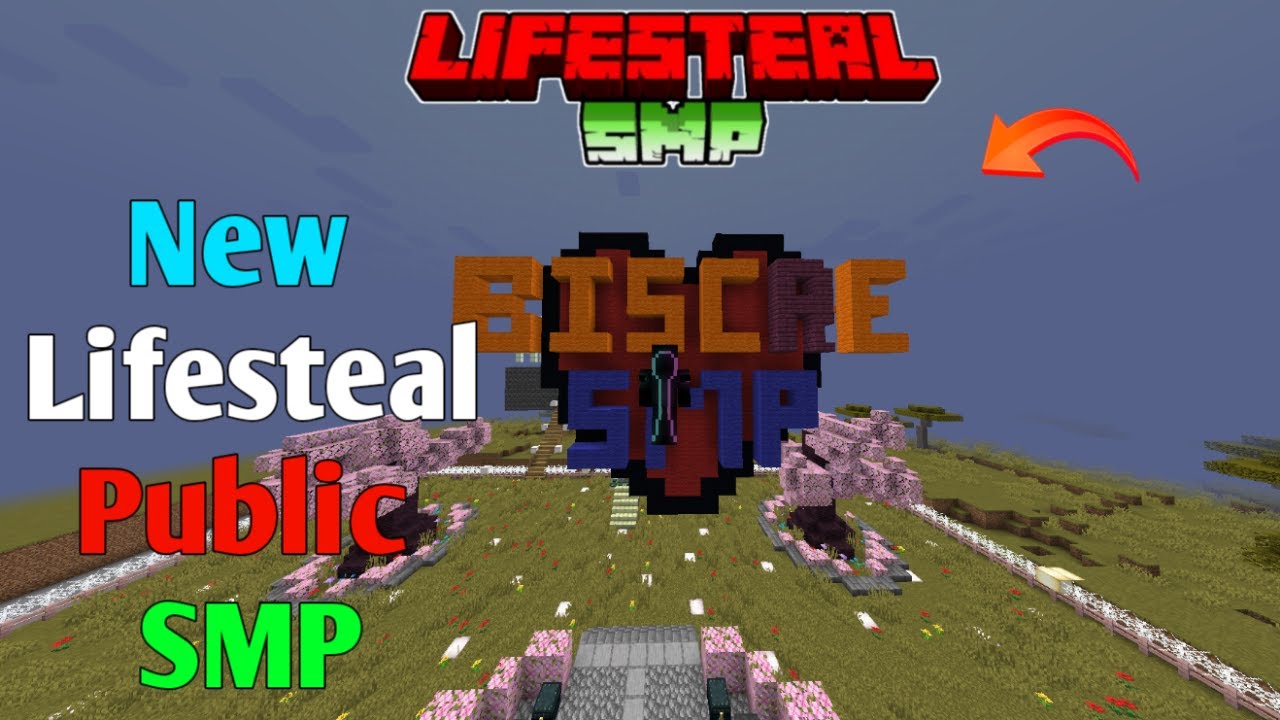 NEW BEST LIFESTEAL PUBLIC SMP FOR MINECRAFT || PE + JAVA || JOIN NOW ...