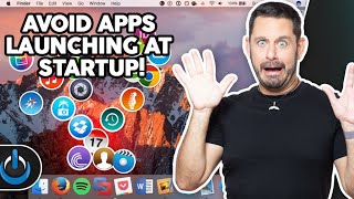 stop apps from launching at startup - mac - tech talk america