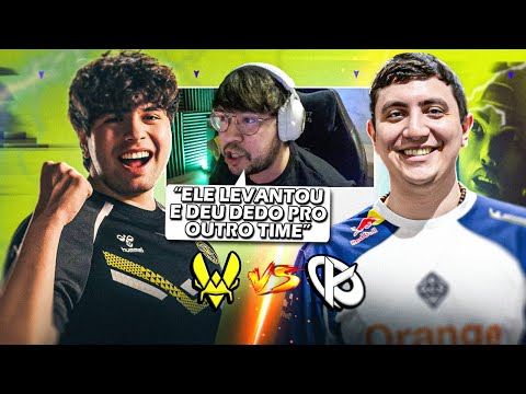LESS vs SAADHAK: O REENCONTRO! VITALITY e KARMINE CORP FAZEM JOGÃO CHEIO DE FARPAS