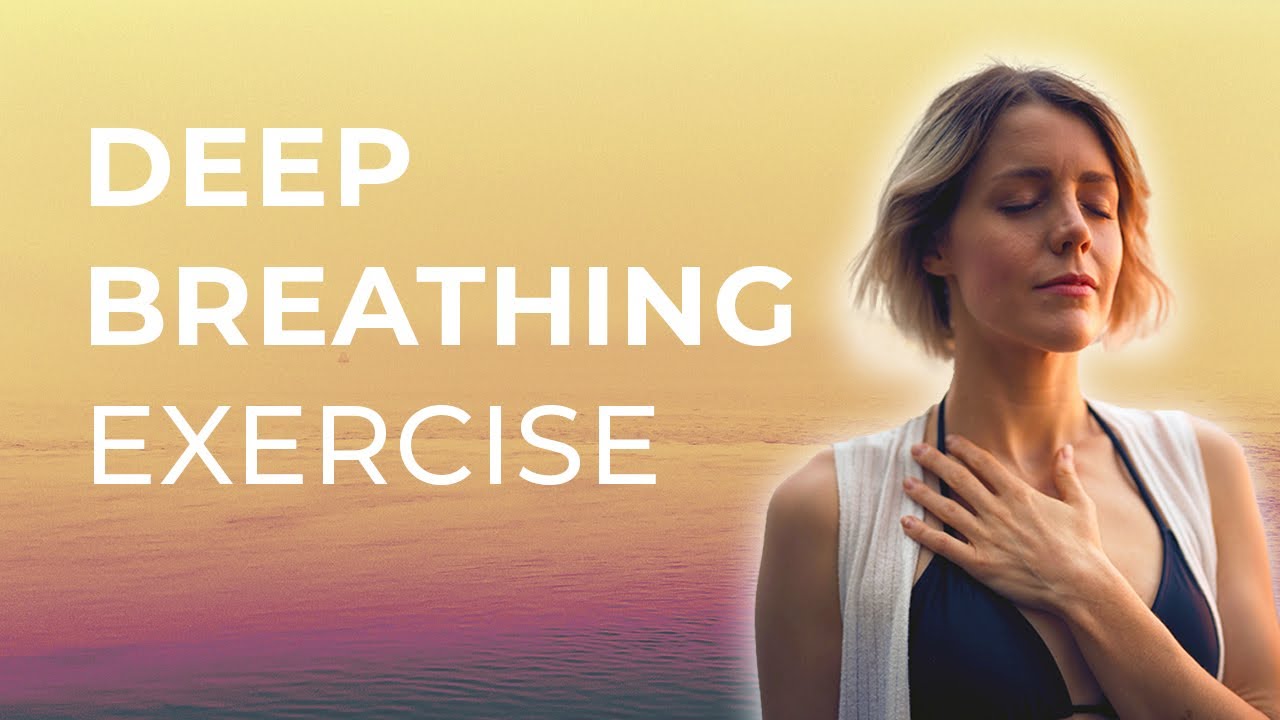 Breathing Exercise For Deep Breathing Relieve stress & anxiety YouTube