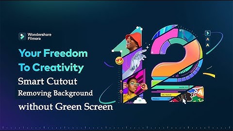 Filmora 12 New Feature  Smart Cutouts Tutorial | Removing Video Background without Green Screen