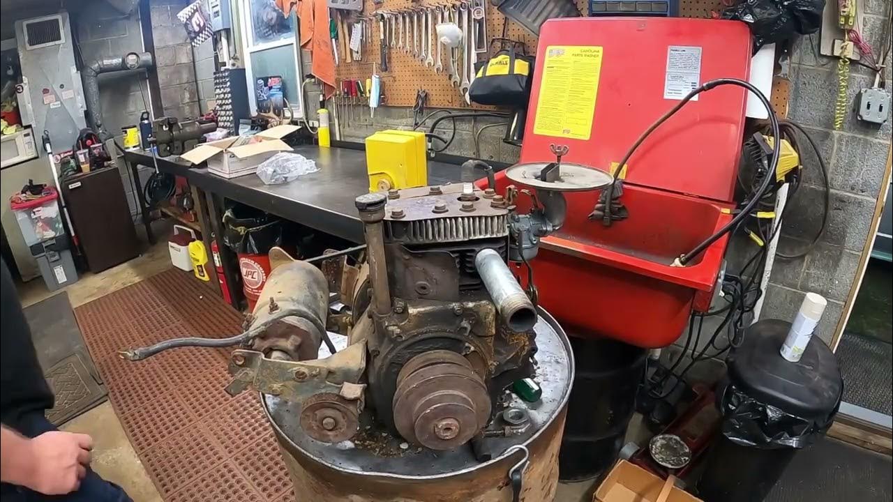 Getting a tecumseh hh120 running from a sears garden tractor. YouTube