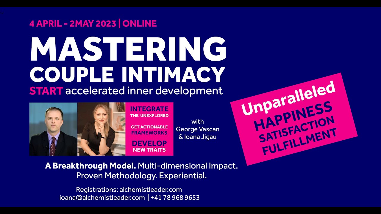 Mastering Couple Intimacy_Promo - YouTube