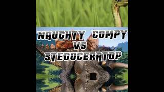 Juric Parkworld Spin The Wheel Part 2 Naughty Compy Vs Stegoceratops