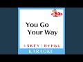 You Go Your Way +3Key (原曲歌手:CHEMISTRY)