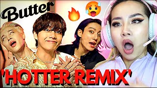 THIS MELTED ME! 😍 BTS 'BUTTER' [HOTTER REMIX] 🔥| REACTION/REVIEW