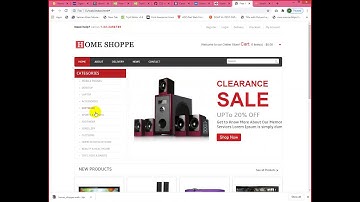 E commerce Website Part 1 ( using PHP and MY SQL)