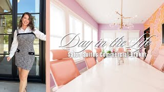 Touring 3 Salon Suite Locations for My Client | Commercial Broker Day in the Life