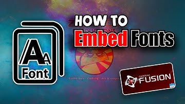 How to Embed a Font in Clickteam Fusion 2.5 Tutorial