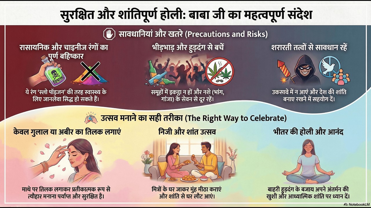 सावधान! इस साल की होली को बाबा जी ने 'खूनी होली' क्यों कहा? सुरक्षित और शांतिपूर्ण होली संदेश