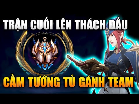 [LMHT Tốc Chiến] Trận Cuối Lên Thách Đấu Cầm Tướng Tủ Camille Gánh Team Cực Căng