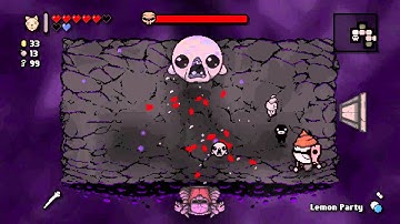 Binding of Isaac - Dark Room run + ending