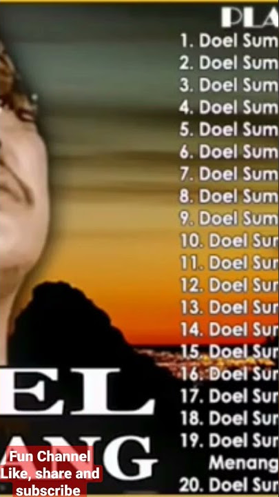 reminiscing about the old song,mr Doel Sumbang