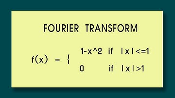 Fourier Transform  Find fourier transform f(x) = 1-x^2  |x| lesser equal to1 : 0 if |x| greater 1