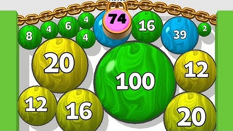 PUFF UP - Addition Number 2048 - Blob Merge Ball 3d highest score Max Level Part 1 Gameplay