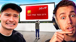 Miniminter Reacts To "I Put My Actual Bank Details On A Billboard"