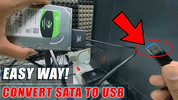 how to use 3.5 hdd as external hard drive?