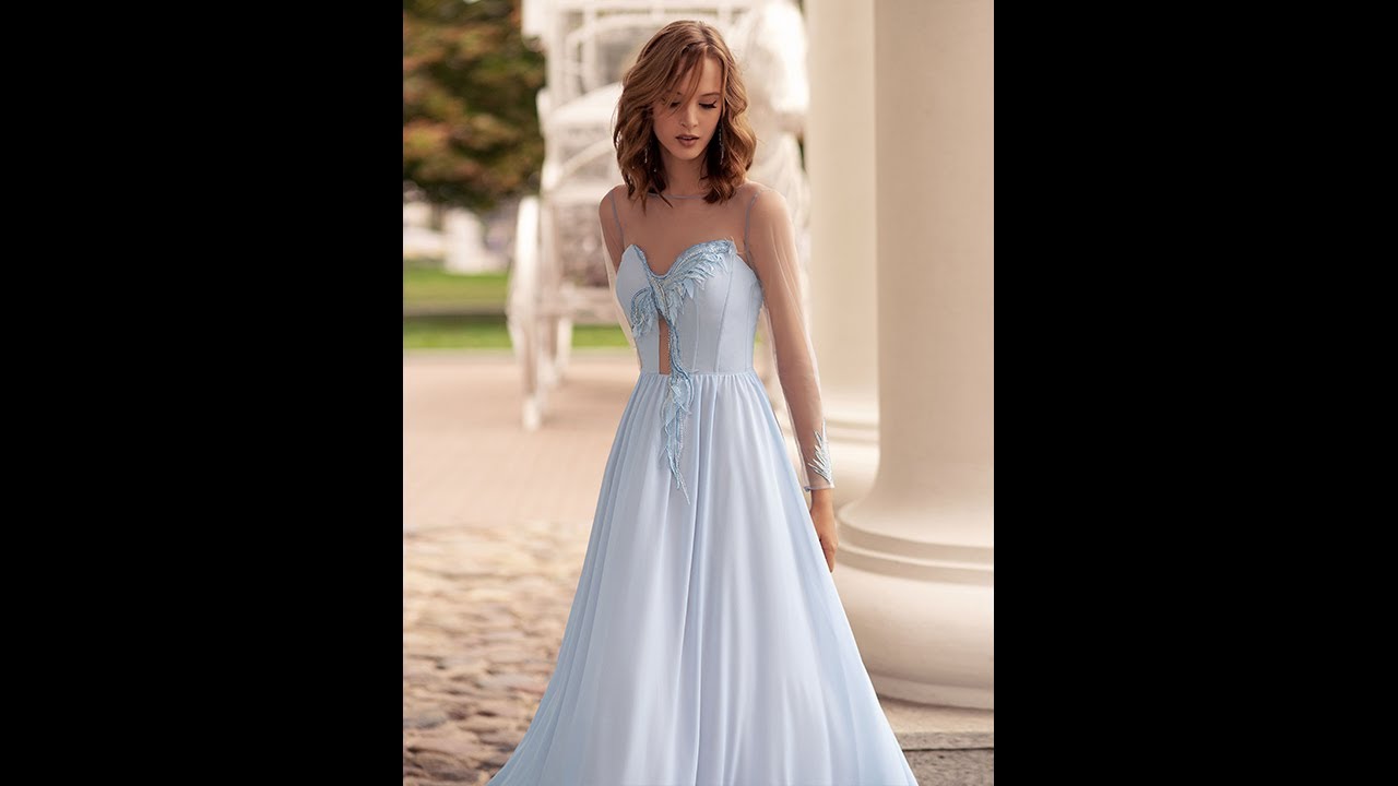 Evening dress 0562b New collection 2020 by Papilio