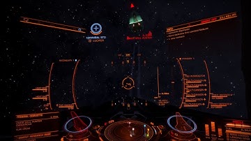 Elite Dangerous: Federal Corvette vs Federal Corvette [beta 2.2.0.3]