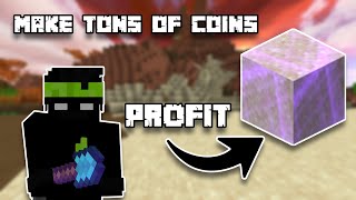 ANYONE can make 2.1 MILLION coins per hour farming Sand! [Hypixel Skyblock]