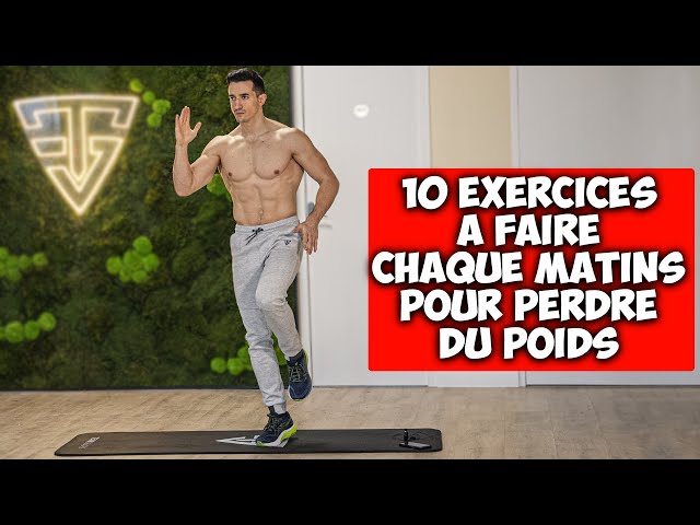 10 exercices à faire chaque matin pour perdre du poids ! 