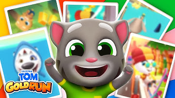 Top 5 Worlds! ☀️🏆 Summer 2022 in Talking Tom Gold Run (NEW Gameplay)