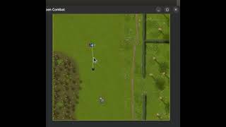 Open Combat menu and orders