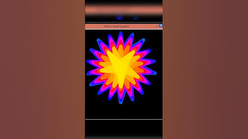 😱🔥💯💯🔥😱...🐍 python turtle programming..#art #rainbow #pythonprogramming #youtube #shorts #treanding