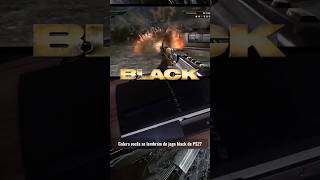 Black de PS2 rodando no PS3 com upscaling e FPS Boost! 😲 #playstation #ps2 #blackps2 #ps3 #ps3games