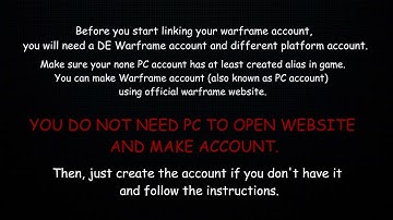 Warframe Cross-Save Mini-Guide (by @bijay1088 and @spiderman_r_m)