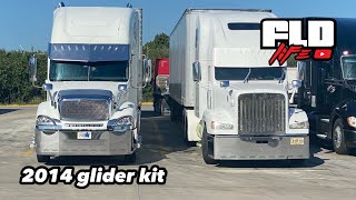 Check out this 2014 Freightliner Columbia glider from a subscriber | trip to Greensboro GA.
