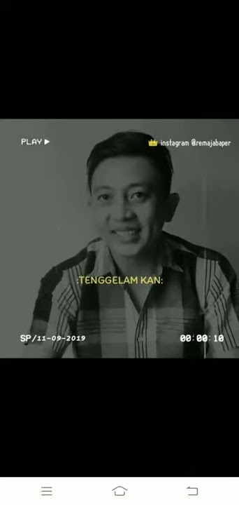 Fix tenggelamkan 😂