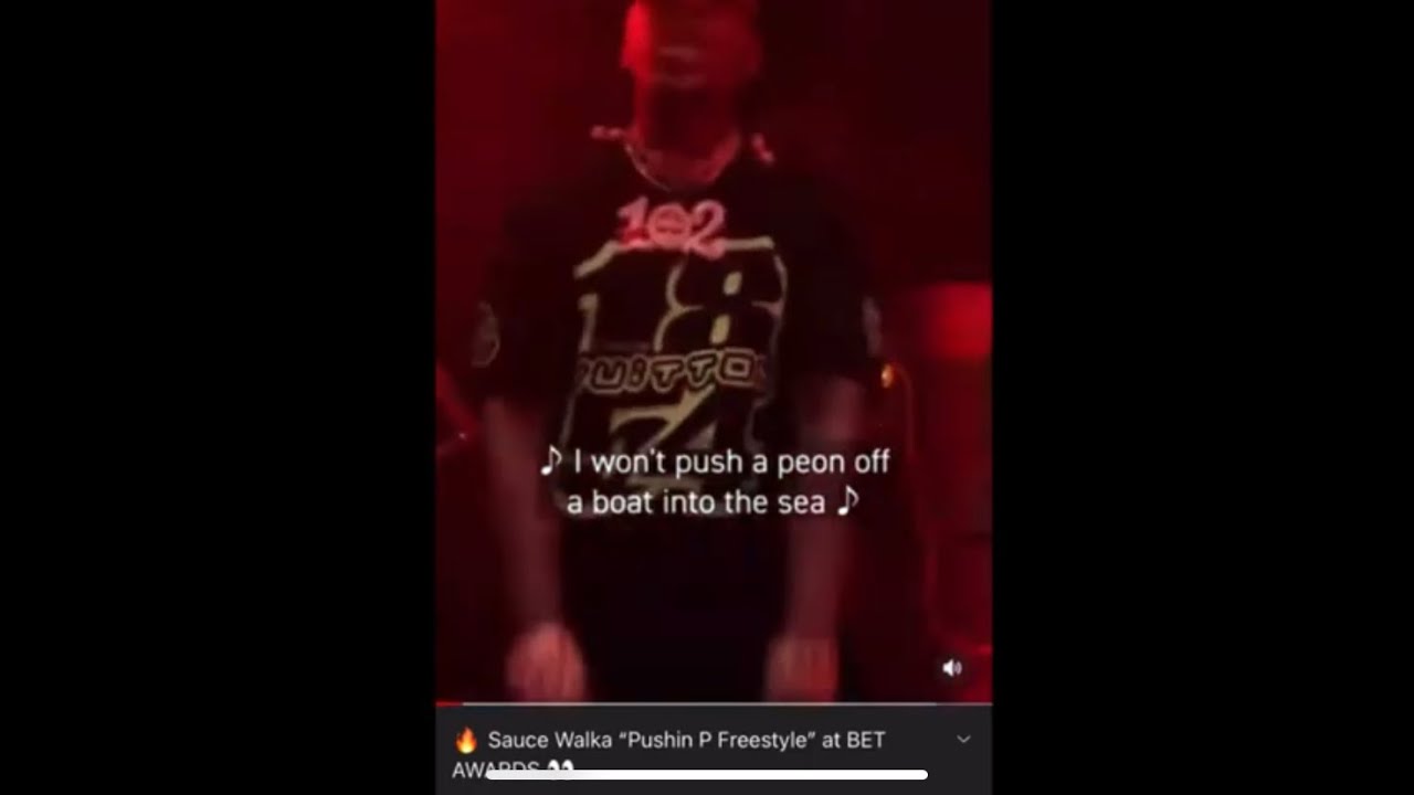 BET AWARDS (Pushin P) Sauce Walka GOATED YouTube
