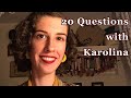 20 Questions with...Karolina Żebrowska || Ice Breaker Questions with Costumers