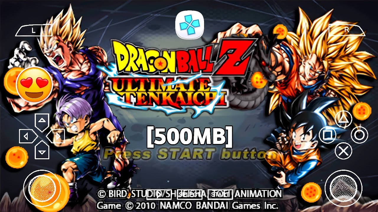 Мод Dragon Ball Z Ultimate Tenkaichi NEW ISO + Текстуры + Полный список персонажей (PSP) | Игра д...