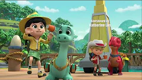 Bigfoot Presents: Meteor and the Mighty Monster Trucks Episode 1 Monster Truck and the Giant Croc