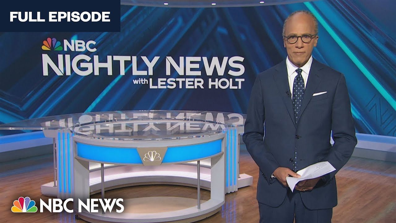 Nightly News Full Broadcast - Aug. 29