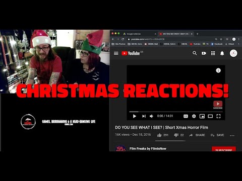 GBHBL Christmas Reactions: Do You See What I See? (Horror Short)