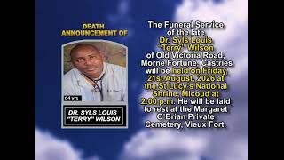 Syls Louis Terry Wilson Short Obituary