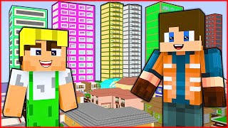 BABY WORKER AND MASTER HASAN DEVELOPED THE CITY!   Minecraft