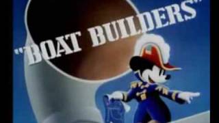 New Walt Disney Cartoons  - Mickey Mouse - Donald Duck  - Goofy Boat Builders