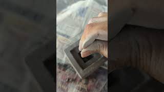 clay sculpture / how to make a cube out of clay / ceramics