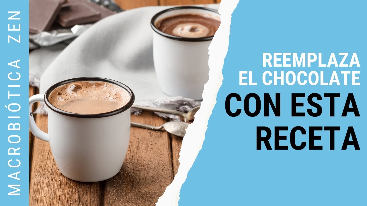 Receta SUSTITUTA del CHOCOLATE 🍨Algarroba Sin Gluten 100% Vegano